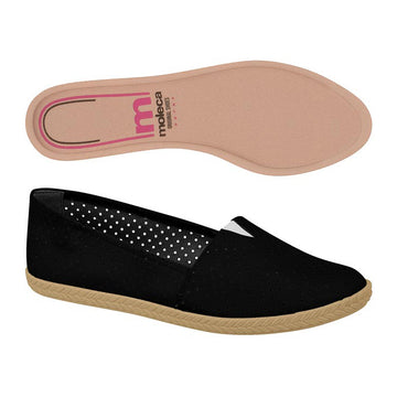 Moleca 5287-200 Slip-on Flat in Black